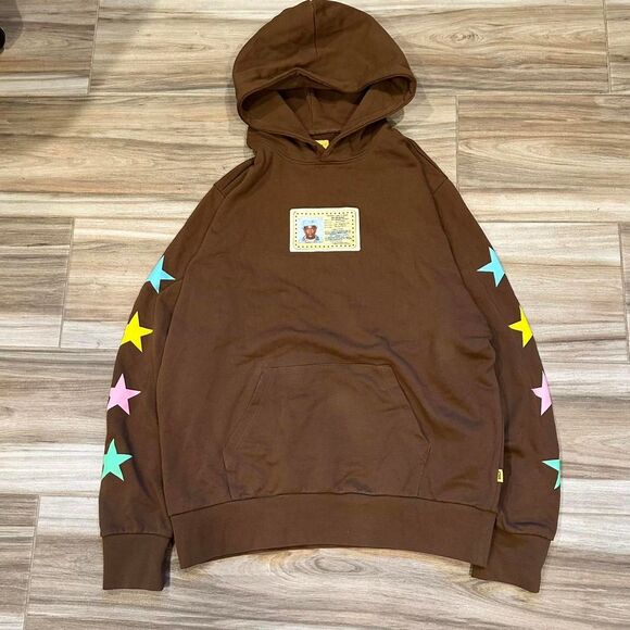 Tyler the creator Golf Wang CMIYGL amazon video exclusive brown pullover hoodie - Picture 1 of 5